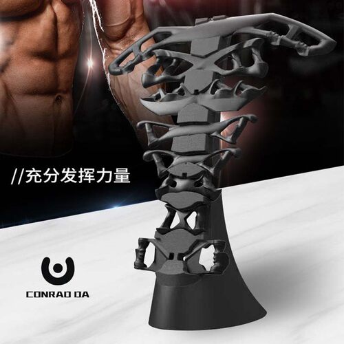 三头肌拉力绳飞鸟把手高位下拉把手训练器划船拉背健身龙门架把手 - 图3