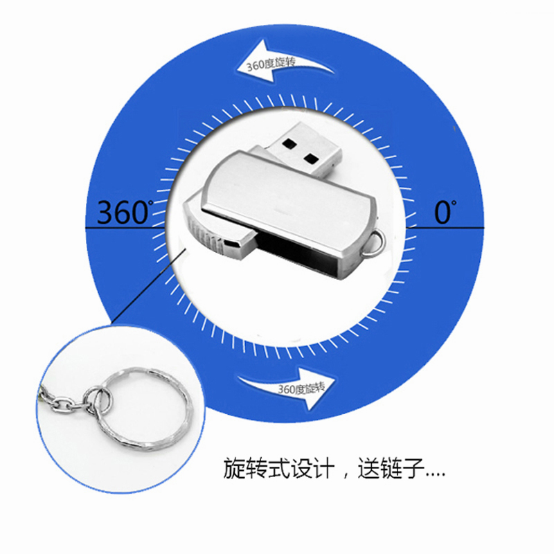 金属小胖子16gu盘商务定制优盘广告宣传礼品logo优盘订制招标办公 - 图1