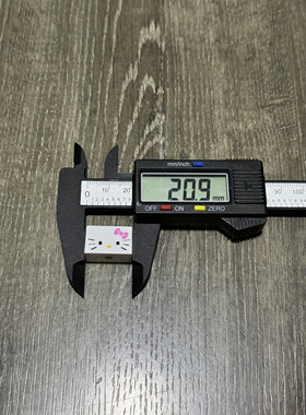 亚克力kitty面包片萌粒盒子企鹅吐司甜美咖色DIY手机包链钥匙配饰