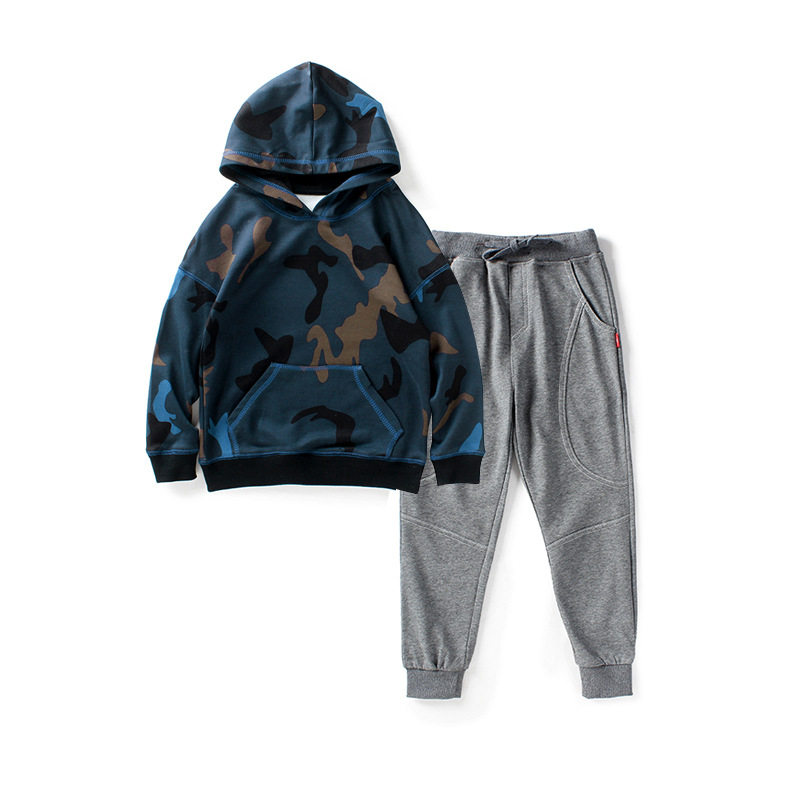 童套装春秋季韩版22新款男童卫衣套装 中大童针织长裤儿童两件套,淘宝优惠券,粉丝福利购,淘宝优惠卷