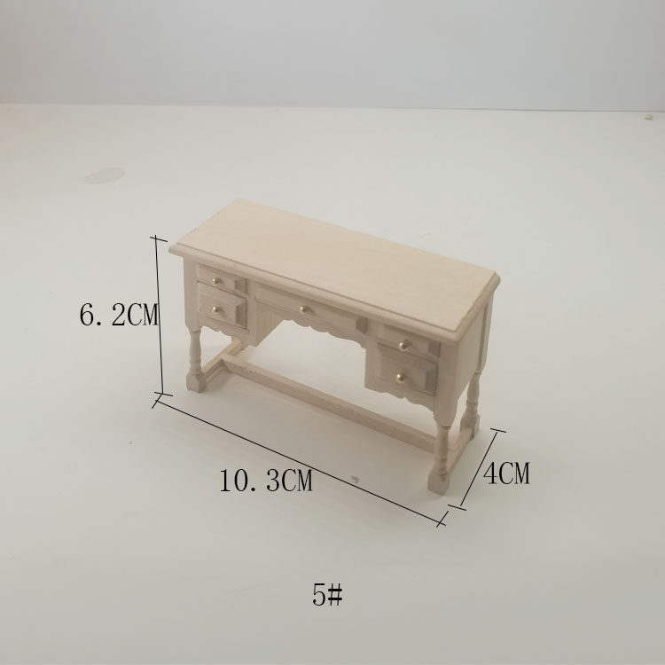 1:12娃娃屋dollhouse迷你木制小家具模型过家家玩具柜子桌子D454,淘宝优惠券,粉丝福利购,淘宝优惠卷