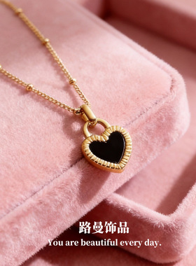 不掉色防过敏高级感项链