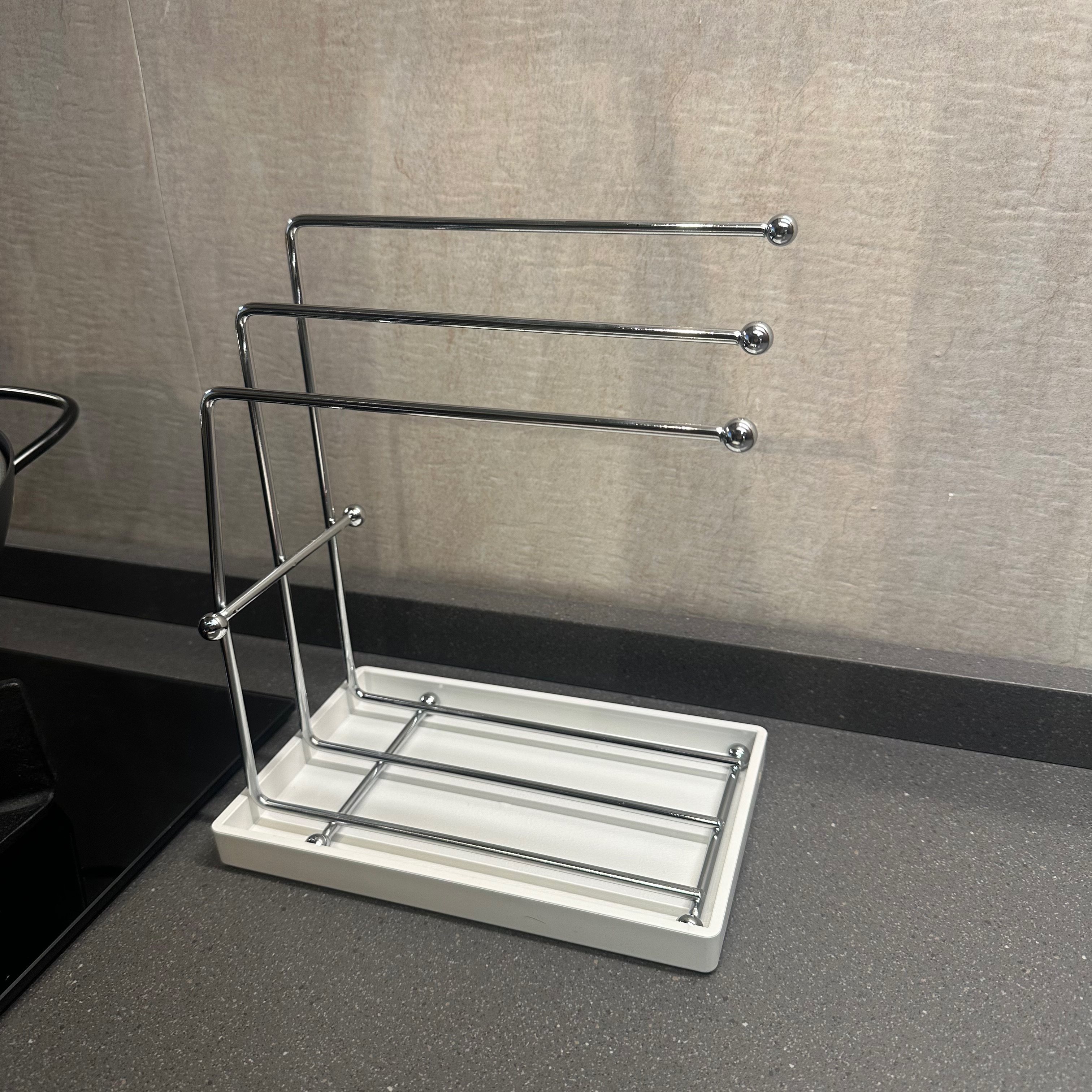 厨房抹布收纳沥水架洗碗巾架多功能洗手台洗脸巾置物收纳架不锈钢,淘宝优惠券,粉丝福利购,淘宝优惠卷