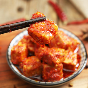花桥牌红油腐乳270g*2瓶广西特产桂林三宝王致和香辣霉豆腐乳