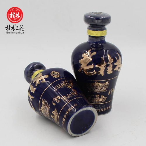 52度老桂林酒100mL*1瓶金蓝之樽广西桂林三花酒白酒小酒版米香型 - 图2