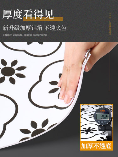 铝塑板墙贴自粘墙面遮丑神器3d立体防水防潮墙板卫生间仿瓷砖贴纸 - 图0
