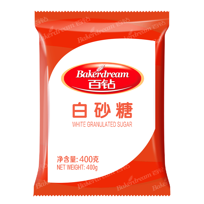 安琪百钻白砂糖400g家用细砂糖幼砂糖冲饮调味做蛋糕面包烘焙原料 - 图0