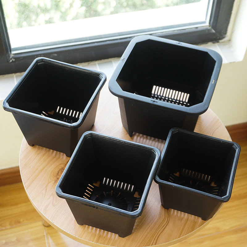 新款加厚大口径韩式方形花盆正方形小多肉盆植物花卉绿植简约花盆,淘宝优惠券,粉丝福利购,淘宝优惠卷