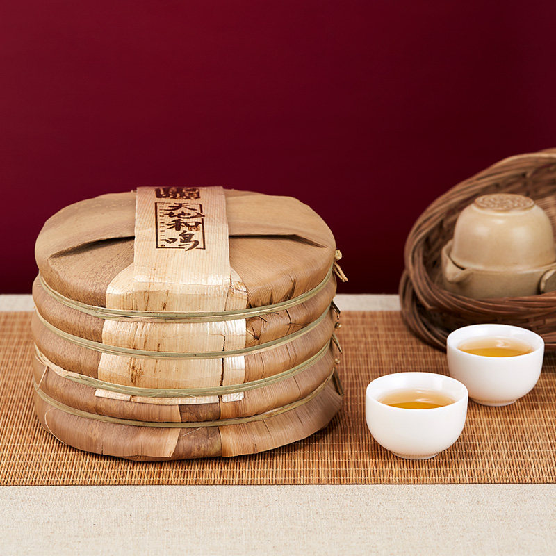 八马茶叶天地和鸣普洱茶提装357g饼 八马普洱