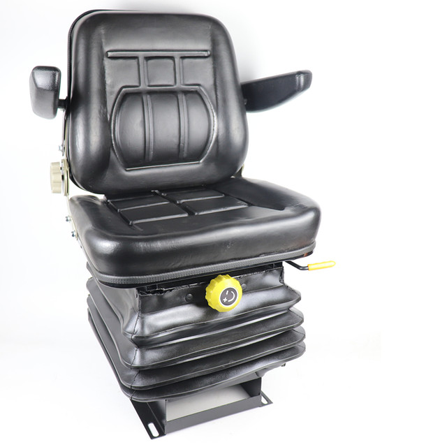 Small loader forklift seat Mingyu Shanyu harvester engineering machinery seat cab seat stool shock-absorbing seat
