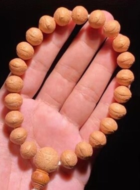 尼泊尔实心小凤眼8mm9mm10mm金刚菩提子108颗念珠男女佛珠手串