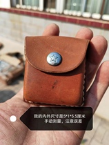 Stock Old stock 62 means North pin leather case 57 means north needle leather case waist leather sheath Lighter Leather Cover