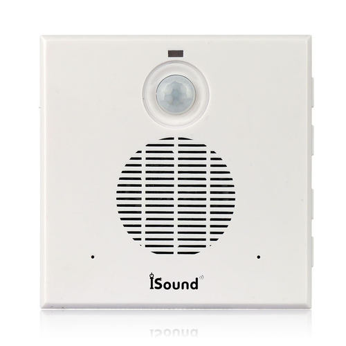 可录音迎宾感应门铃12V220V银行语音提示器ATM进门红外感应报警器 - 图3