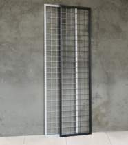 Upper Wall Grid Show Shelf Iron Art Shelf Hanging Wall Iron Mesh Sheet Socks Shelf Mobile Phone Accessories Narrow show shelf