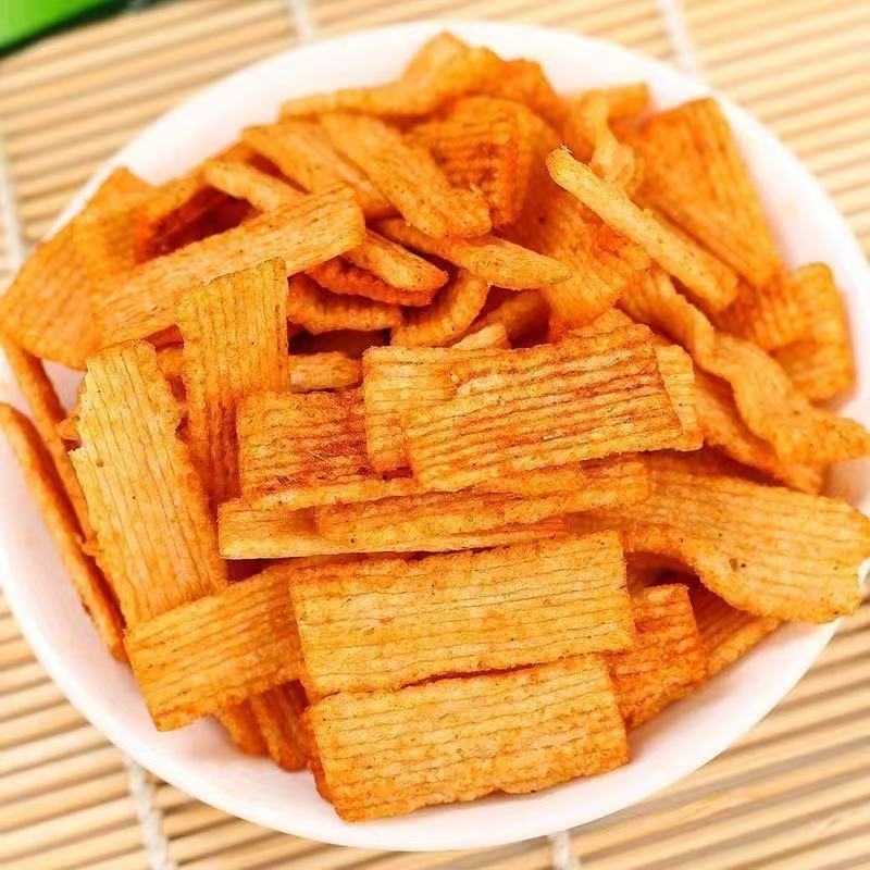 靓姐红油麦片麻辣条 8090后儿时经典怀旧童年宿舍囤货零食小吃 - 图1