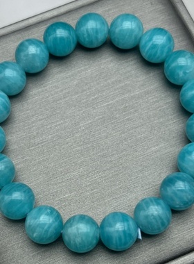 原色条纹天河石手串水晶饰品