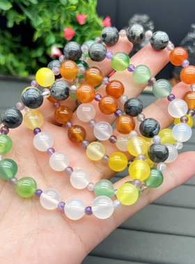 多宝玛瑙手链平衡万物饰品礼物