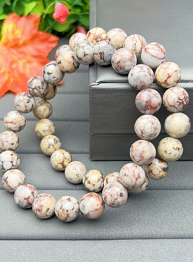 瓷化高磁场鱼籽舍利手串