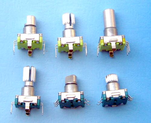 EC11/RE11增量编码器 旋转编码器 旋转编码开关 ENCODER 音量开关 - 图2