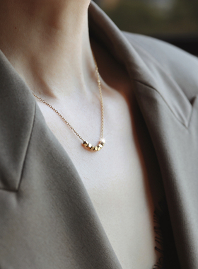 八方来财碎金子项链2025年新款