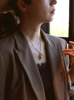 ZOXI古法金旺财旺好运葫芦项链女