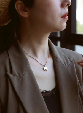 ZOXI不掉色猫咪项链轻奢小众配饰