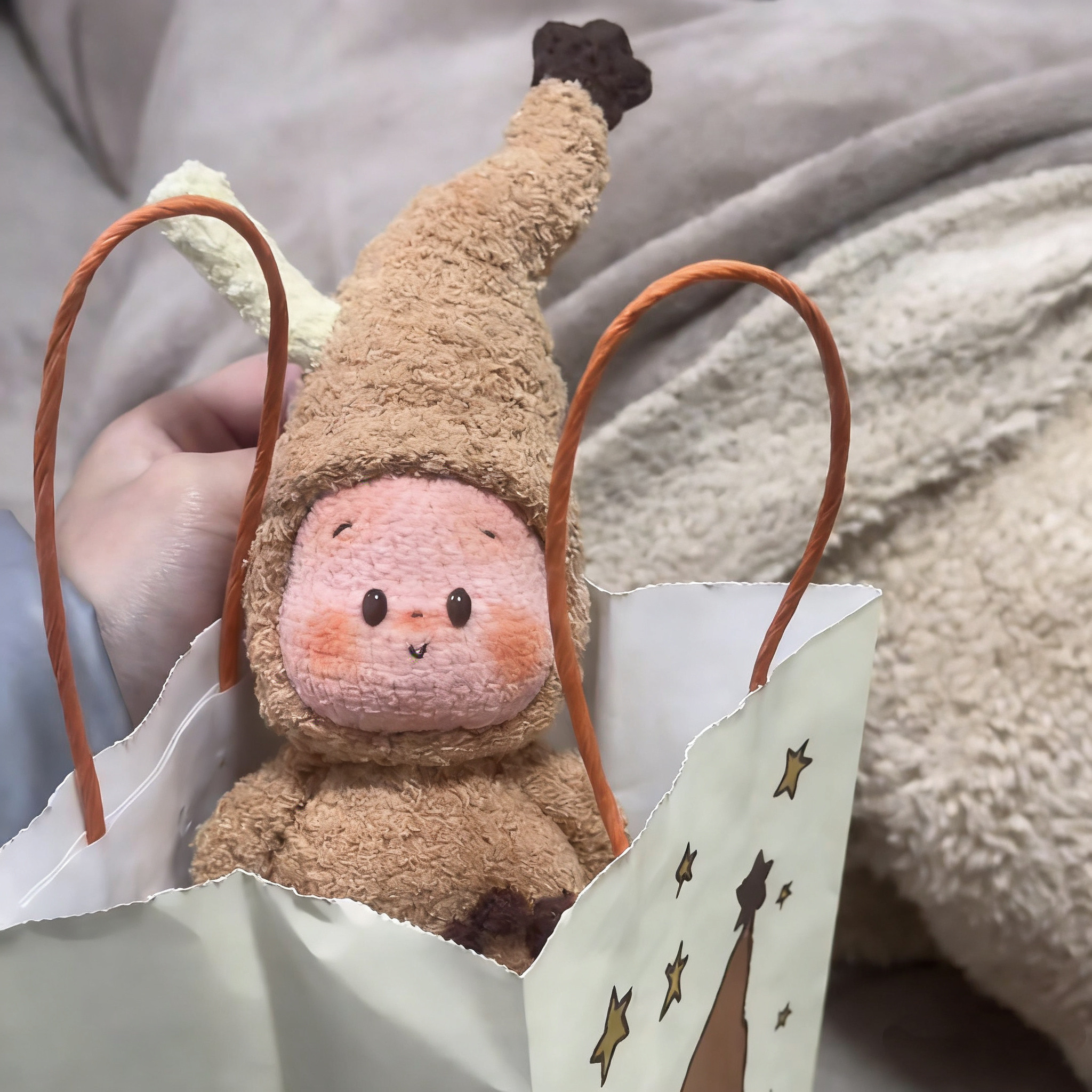 雪妃尔毛线手工礼物毛线钩针钩织玩偶星星人diy材料包钥匙扣挂件,淘宝优惠券,粉丝福利购,淘宝优惠卷