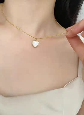 钛钢蛇骨链女冷淡高级感轻奢小众