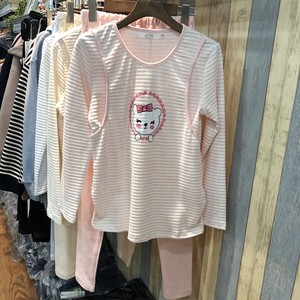 2018新款怀泰哺乳月子服秋冬款棉毛衫套装孕妇装家居服89056