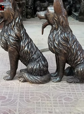 工艺哮天犬守财定做摆件生肖狗