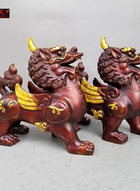 铜貔貅家居办公室工艺摆件
