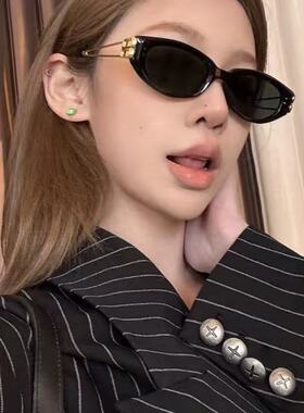 2025新款偏光墨镜户外防晒猫眼防紫外线素颜遮阳户外出游太阳眼镜