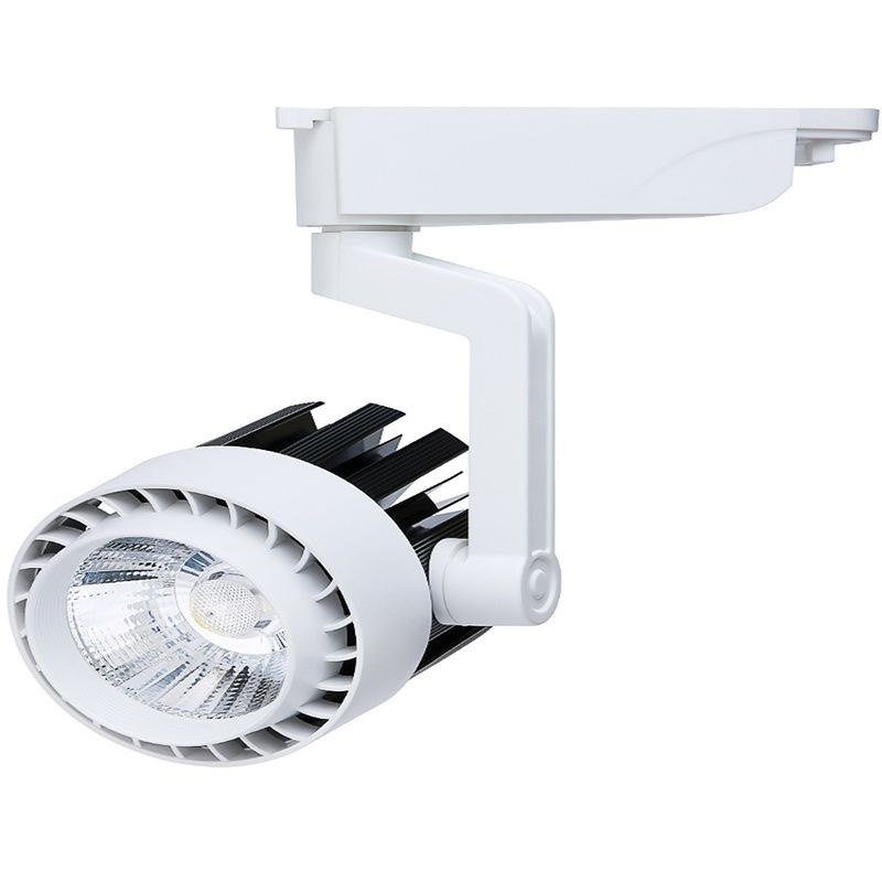 LED轨道灯服装店射灯背景墙展厅射灯明装COB导轨灯20 w30客厅餐厅,淘宝优惠券,粉丝福利购,淘宝优惠卷