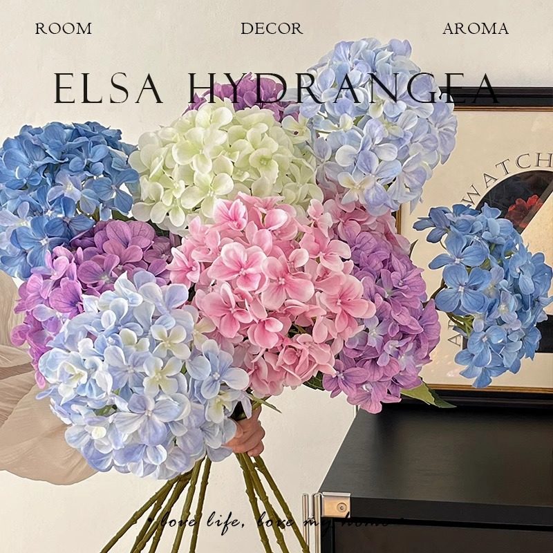 3D打印绣球仿真花高级湿感假花diy仿真花客厅餐桌摆件插花装饰花,淘宝优惠券,粉丝福利购,淘宝优惠卷