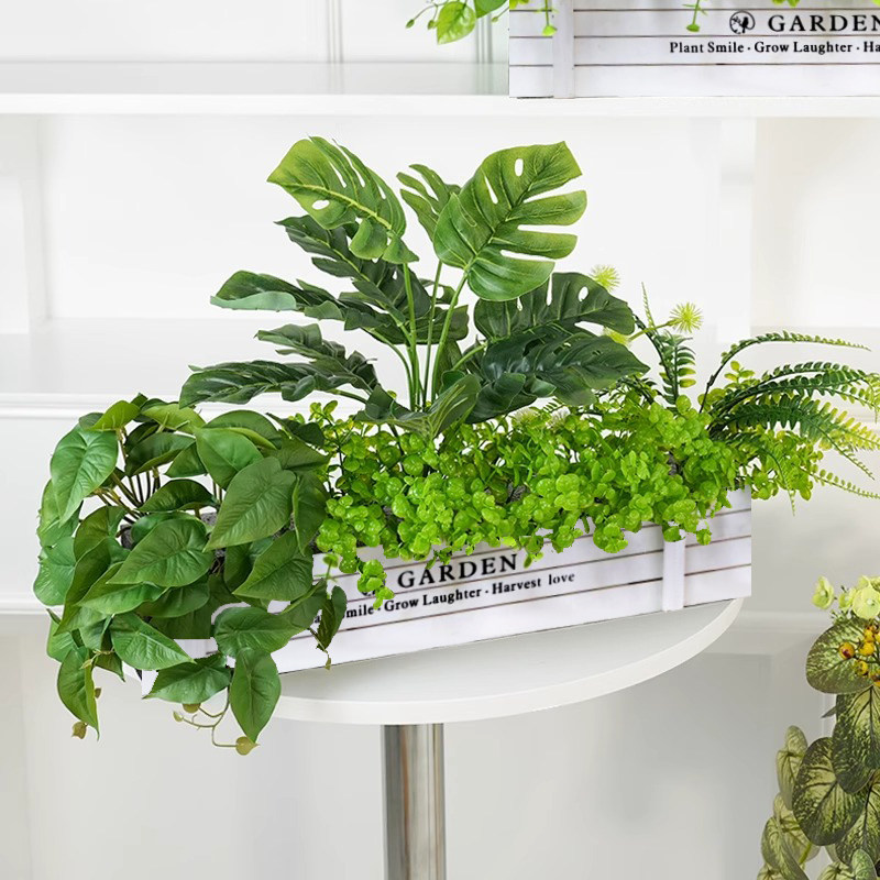 仿真花绿植栅栏花假花花束客厅餐桌花摆花装饰插花摆设花艺摆件,淘宝优惠券,粉丝福利购,淘宝优惠卷