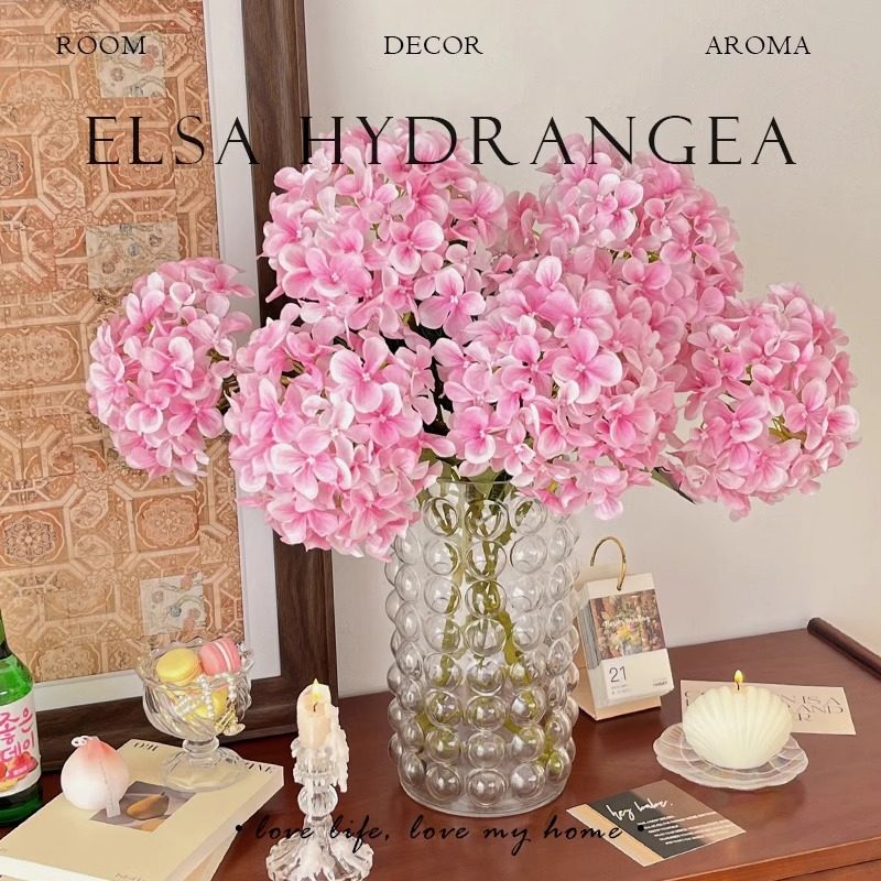 3D打印绣球仿真花高级湿感假花diy仿真花客厅餐桌摆件插花装饰花,淘宝优惠券,粉丝福利购,淘宝优惠卷