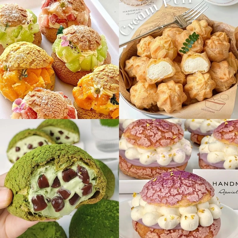 焙乐选泡芙预拌粉5kg手指法棍泡芙预混粉免烫面商用烘焙原料,淘宝优惠券,粉丝福利购,淘宝优惠卷