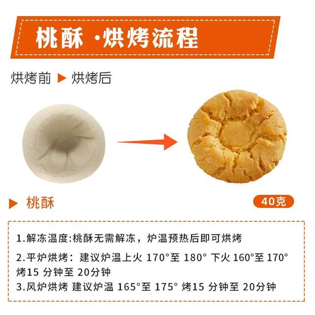 Guixinyuan original peach cake frozen semi-finished peach cake