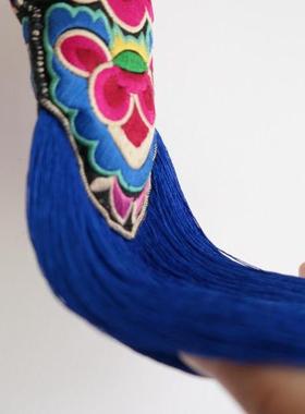 原创独家新款民族风流苏云南项链