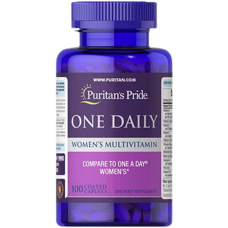 美国普丽普莱 女士复合维生素 多种维生素矿物质营养片100片女性,淘宝优惠券,粉丝福利购,淘宝优惠卷