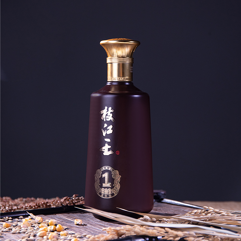 枝江真年份1浓香型风味白酒52度/42度500ml*2瓶纯粮食酒柔和窖藏 - 图0