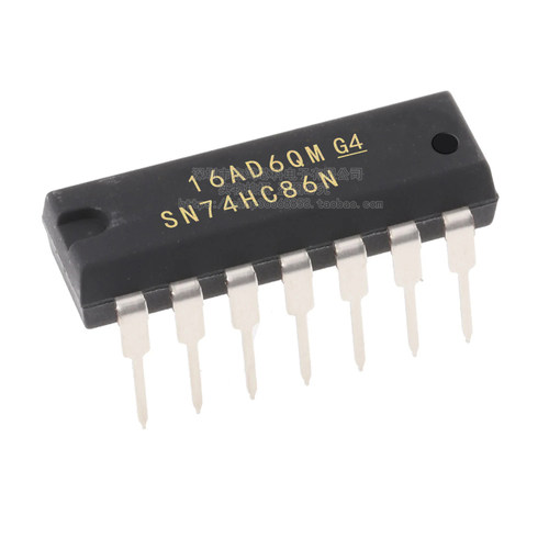 原装正品 SN74HC86N DIP-14 2输入端四异或门 - 图0