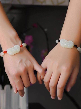 貔貅手链红绳款黑绳款手串男女通用款手链礼物饰品