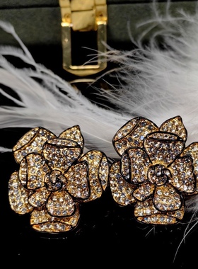 西洋琉璃复古金箔高级感项链