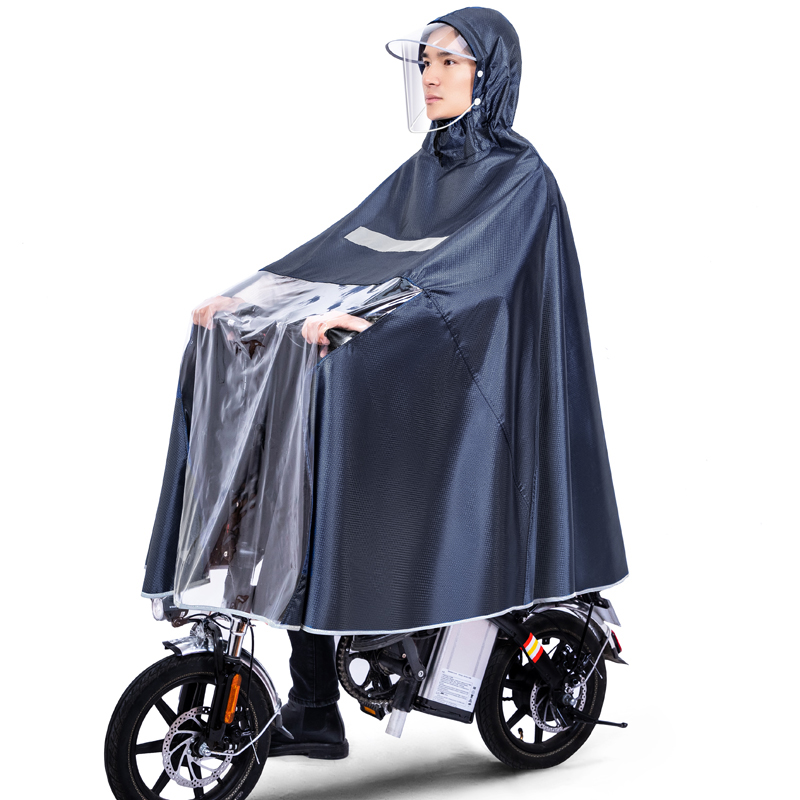 代驾司机骑行专用雨衣折叠自行电动车加大男女长款全身防暴雨雨披