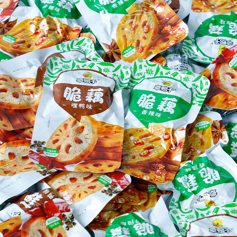 章鸭子酱卤藕片香辣脆藕500g麻辣熟食莲藕小零食开袋即食湖南特产,淘宝优惠券,粉丝福利购,淘宝优惠卷