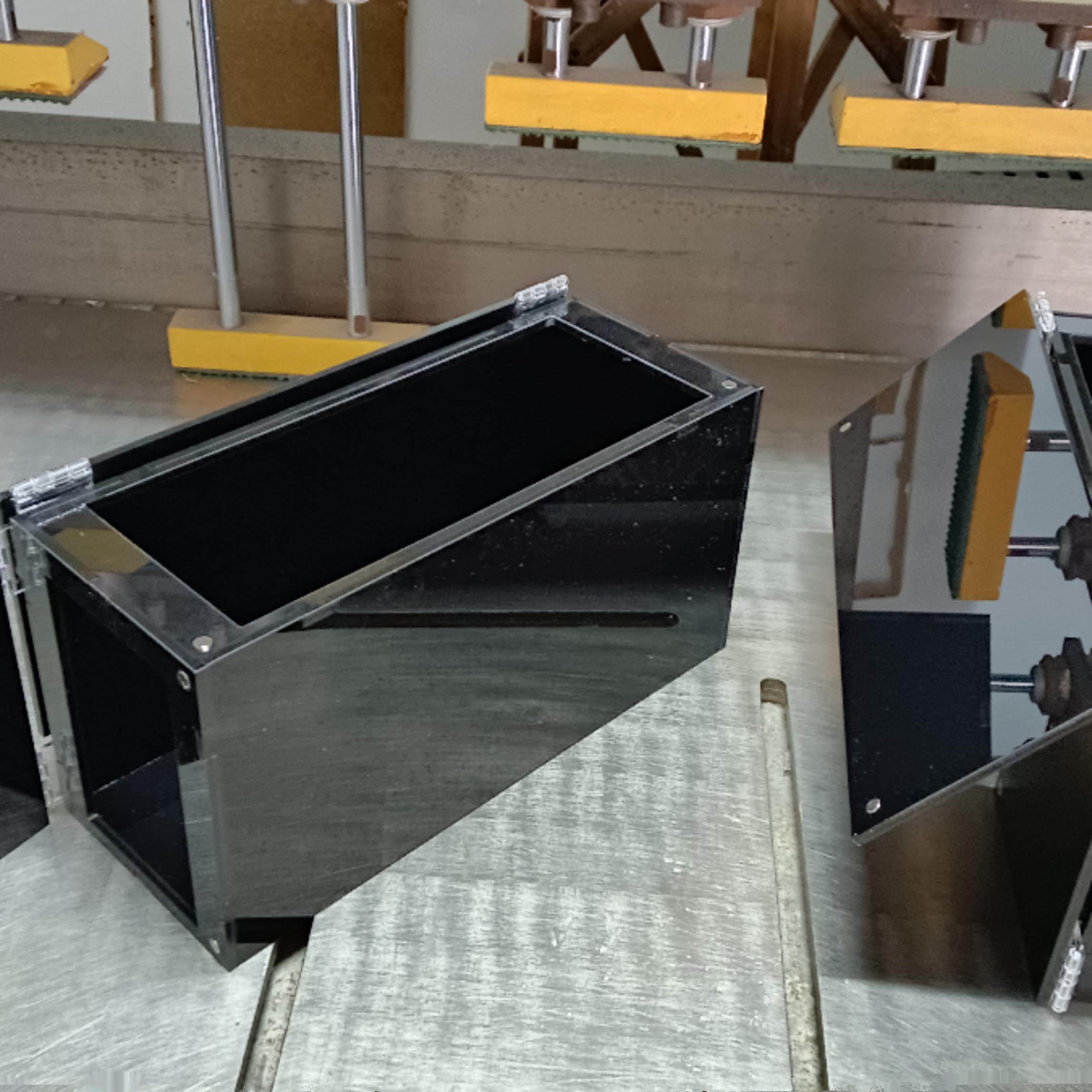 亚克力有机玻璃遮挡光翻盖强磁黑色方形收纳不透光盒子尺寸可定制,淘宝优惠券,粉丝福利购,淘宝优惠卷