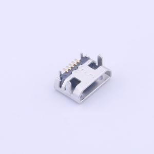 920-E64A2021S10100 USB连接器 Micro-B母座卧贴四牛角型无卷-图1