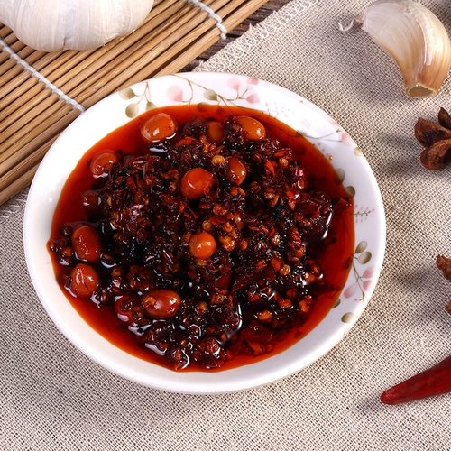 Jie Kitchen Flavor масло чили 2 кг смешанные овощи красное масло масла чили острые острые семена смешайте Liangpi холодную лапшу Guizhou Specialty