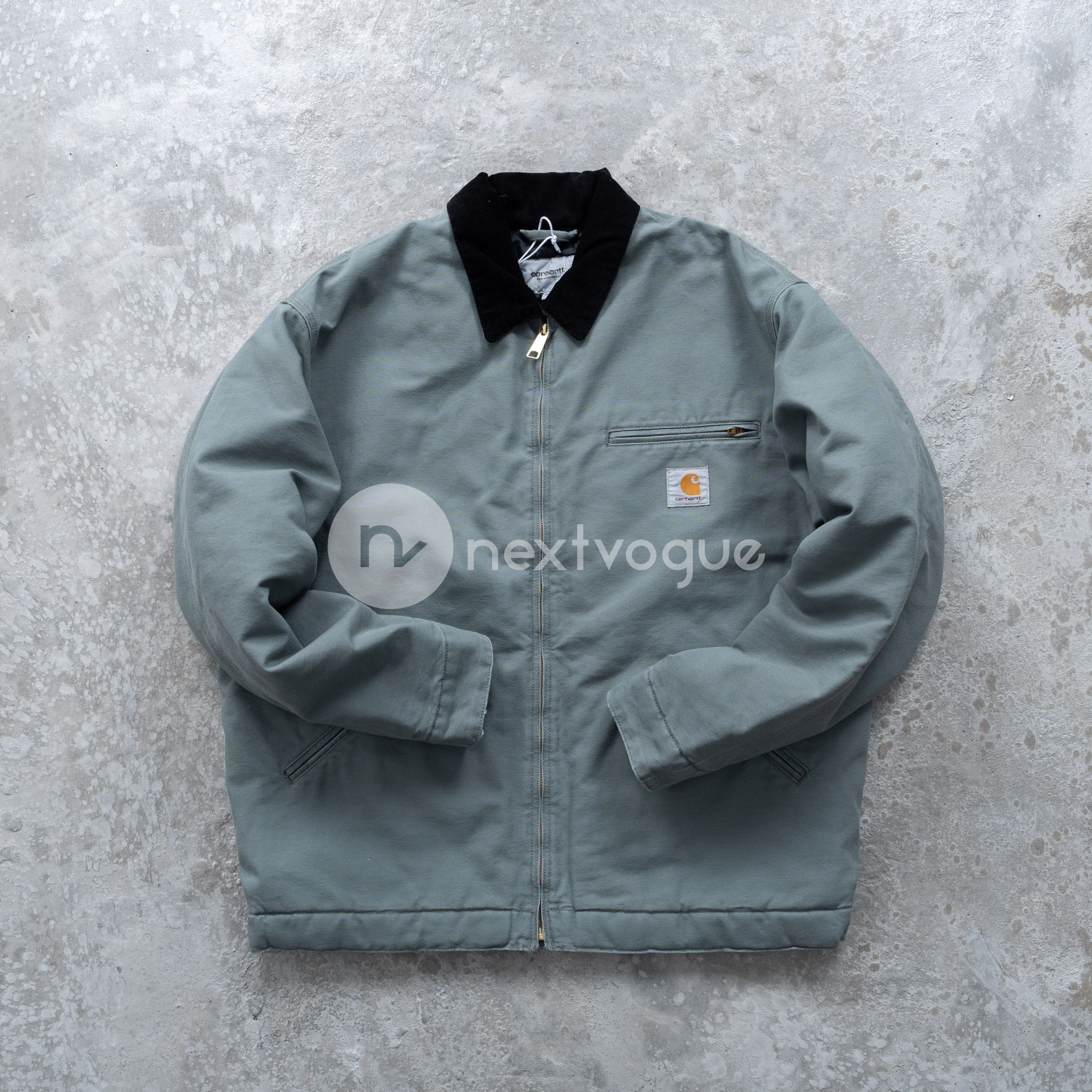 【NextVogue】carhartt wip og detroit 宽松厚款底特律棉衣外套 - 图1